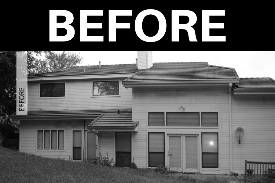Traditional to Modern 1980’s Home - before